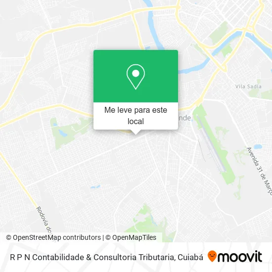 R P N Contabilidade & Consultoria Tributaria mapa