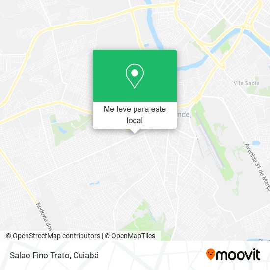 Salao Fino Trato mapa