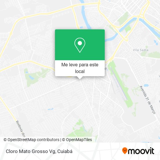 Cloro Mato Grosso Vg mapa