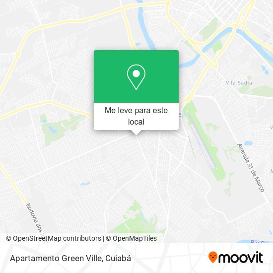 Apartamento Green Ville mapa