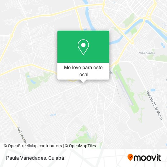Paula Variedades mapa