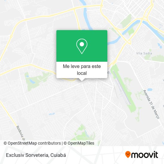 Exclusiv Sorveteria mapa