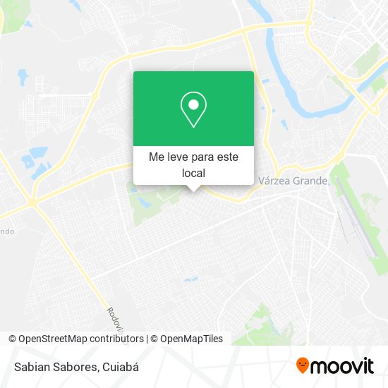 Sabian Sabores mapa