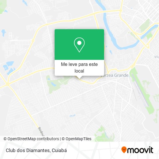 Club dos Diamantes mapa