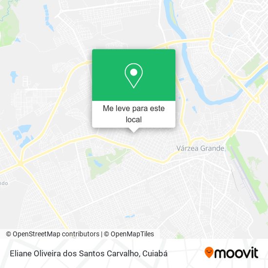 Eliane Oliveira dos Santos Carvalho mapa
