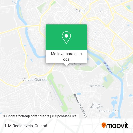 L M Reciclaveis mapa