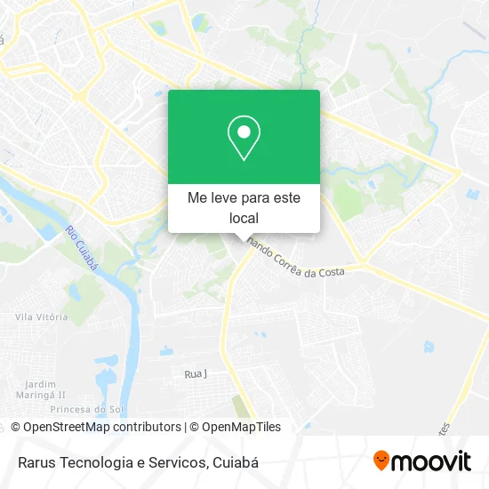 Rarus Tecnologia e Servicos mapa