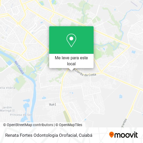 Renata Fortes Odontologia Orofacial mapa