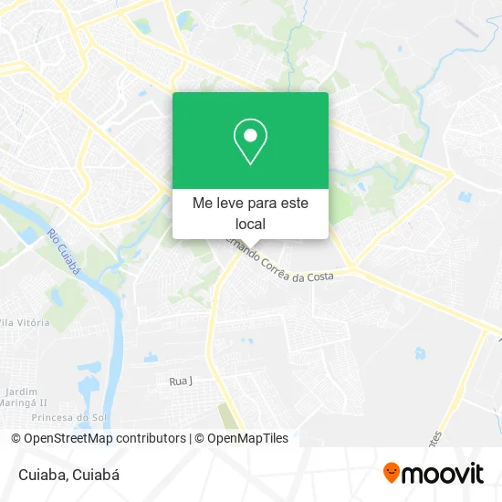 Cuiaba mapa