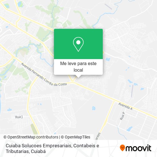 Cuiaba Solucoes Empresariais, Contabeis e Tributarias mapa