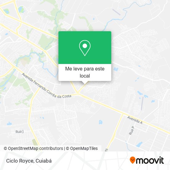 Ciclo Royce mapa