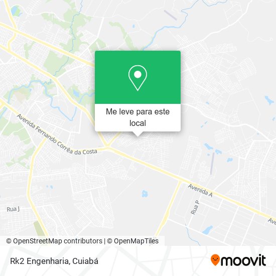 Rk2 Engenharia mapa