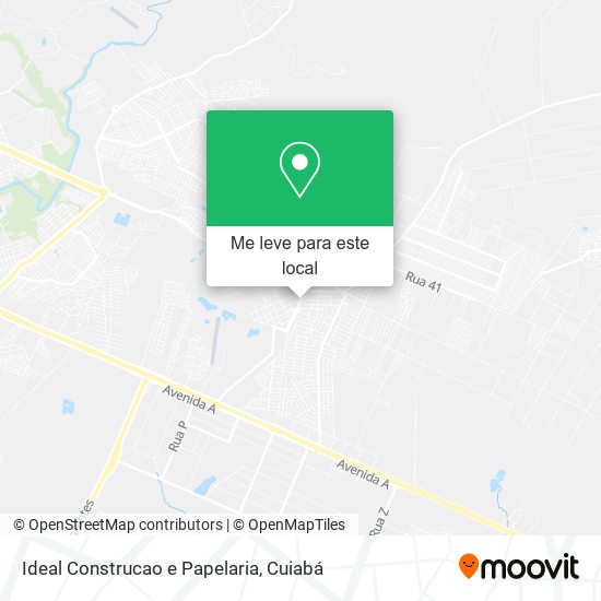 Ideal Construcao e Papelaria mapa