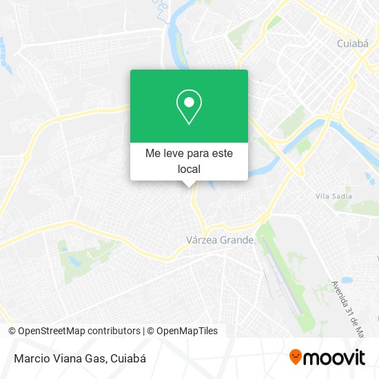 Marcio Viana Gas mapa