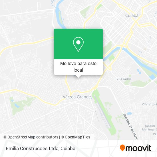 Emilia Construcoes Ltda mapa