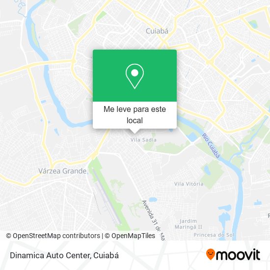 Dinamica Auto Center mapa