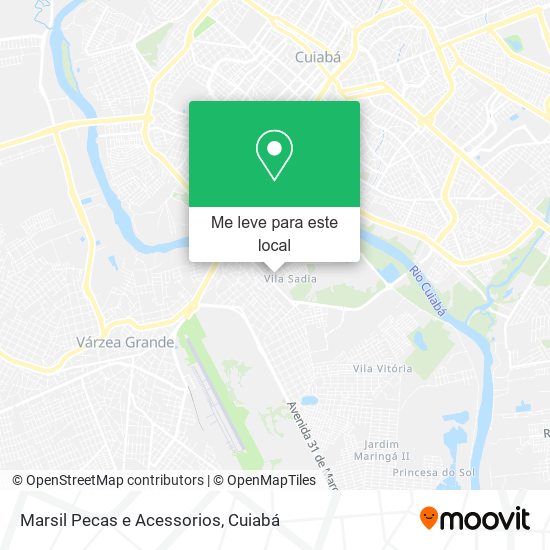 Marsil Pecas e Acessorios mapa