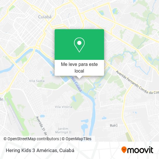 Hering Kids 3 Américas mapa