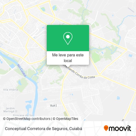 Conceptual Corretora de Seguros mapa