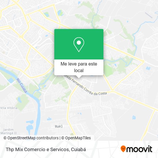 Thp Mix Comercio e Servicos mapa