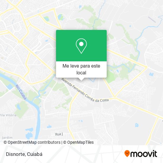Disnorte mapa