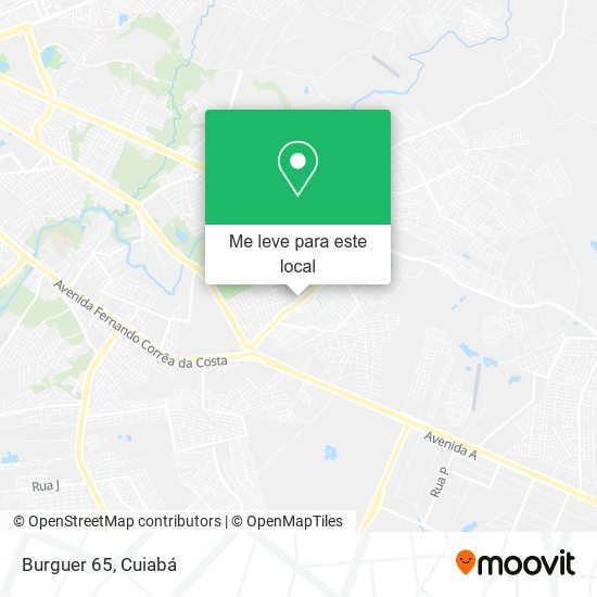 Burguer 65 mapa