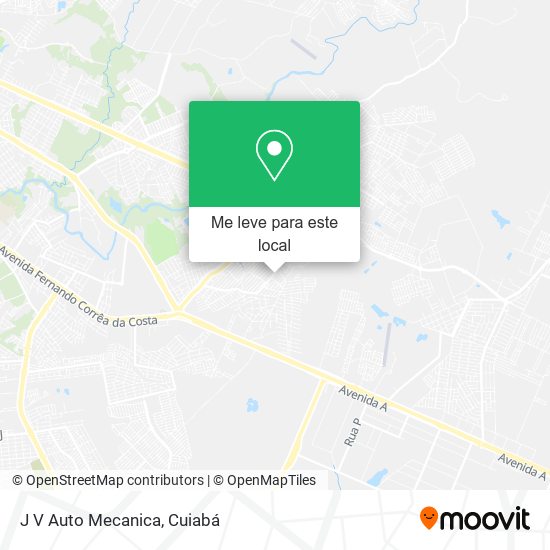 J V Auto Mecanica mapa