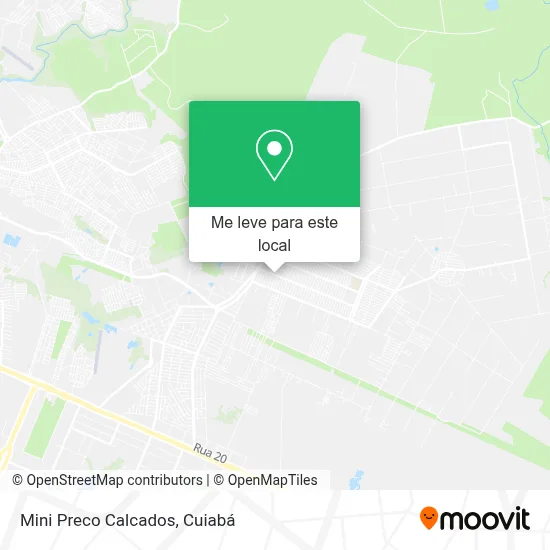 Mini Preco Calcados mapa
