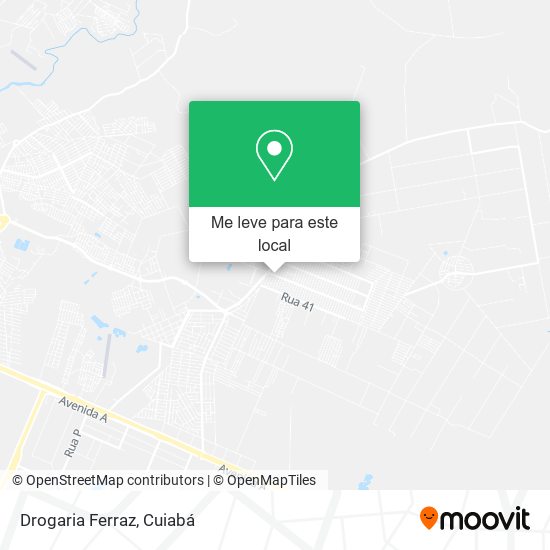 Drogaria Ferraz mapa