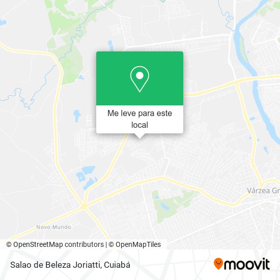 Salao de Beleza Joriatti mapa