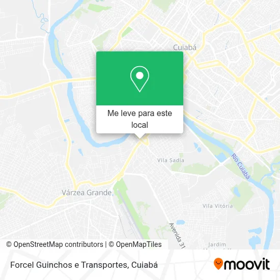 Forcel Guinchos e Transportes mapa