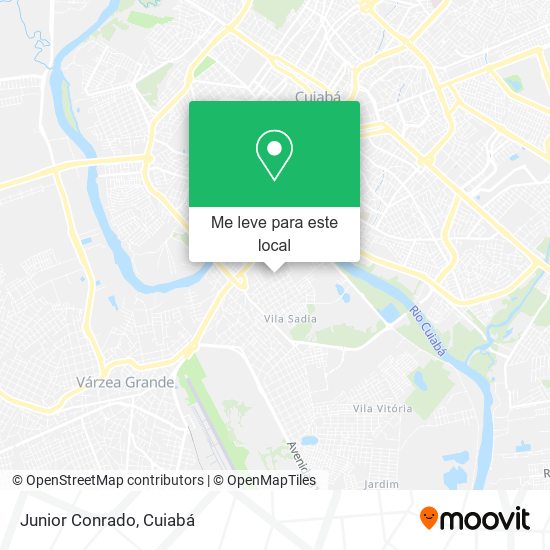Junior Conrado mapa