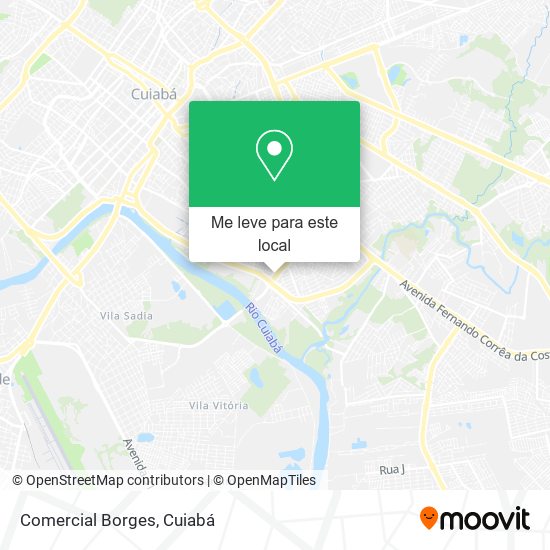 Comercial Borges mapa