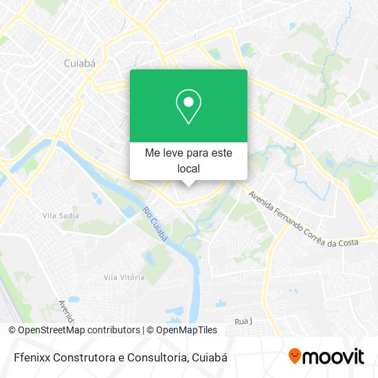 Ffenixx Construtora e Consultoria mapa