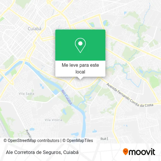 Ale Corretora de Seguros mapa