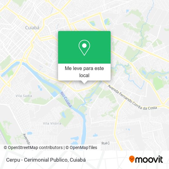 Cerpu - Cerimonial Publico mapa