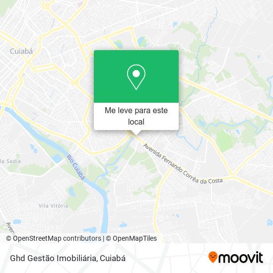 Ghd Gestão Imobiliária mapa
