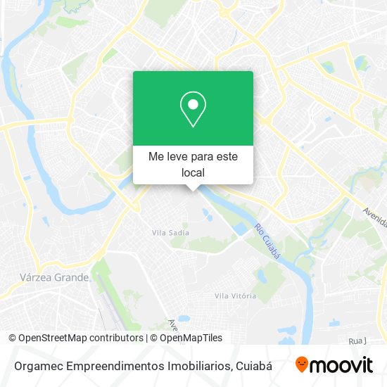 Orgamec Empreendimentos Imobiliarios mapa
