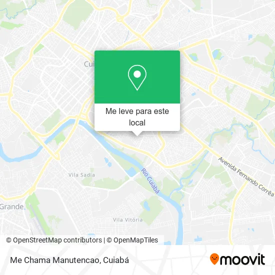 Me Chama Manutencao mapa