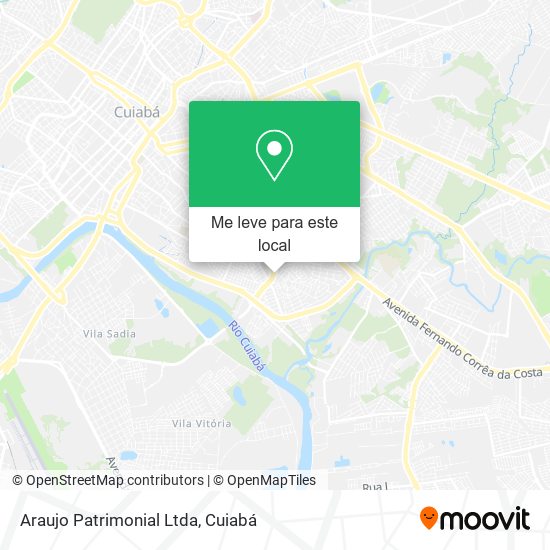 Araujo Patrimonial Ltda mapa