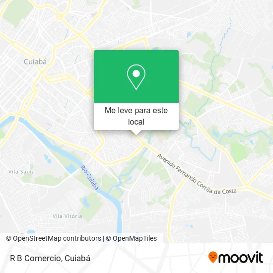 R B Comercio mapa