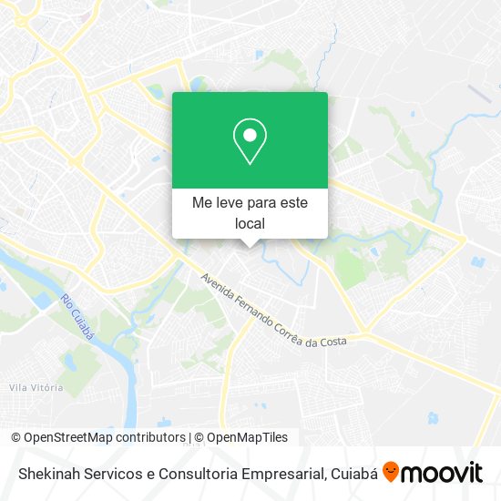 Shekinah Servicos e Consultoria Empresarial mapa