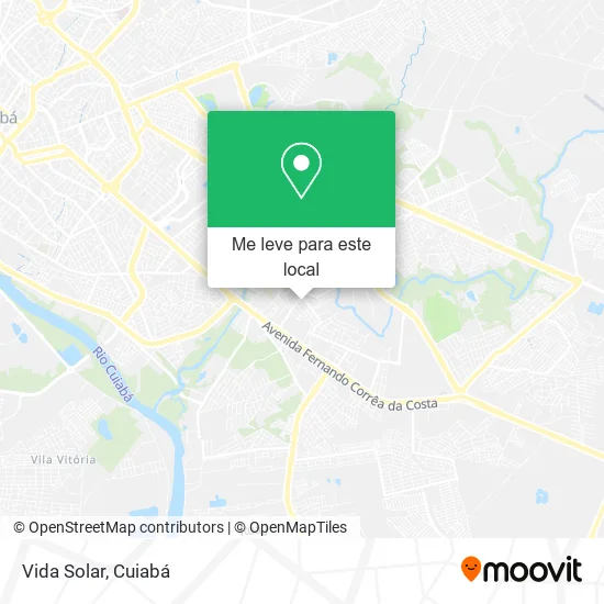 Vida Solar mapa