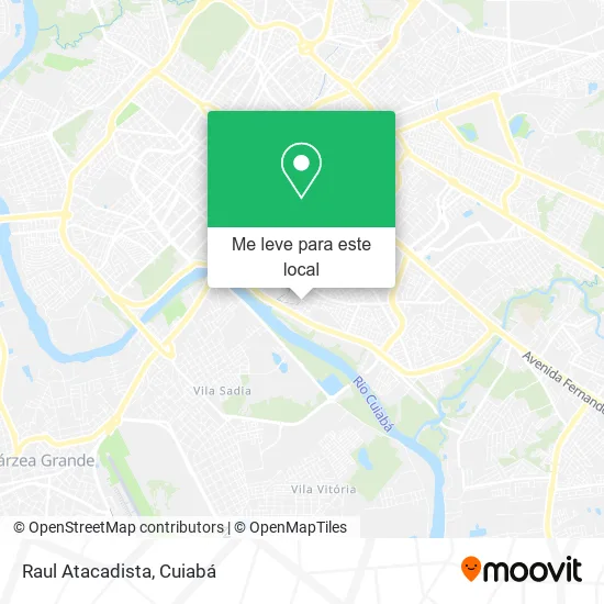 Raul Atacadista mapa