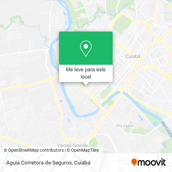 Aguia Corretora de Seguros mapa