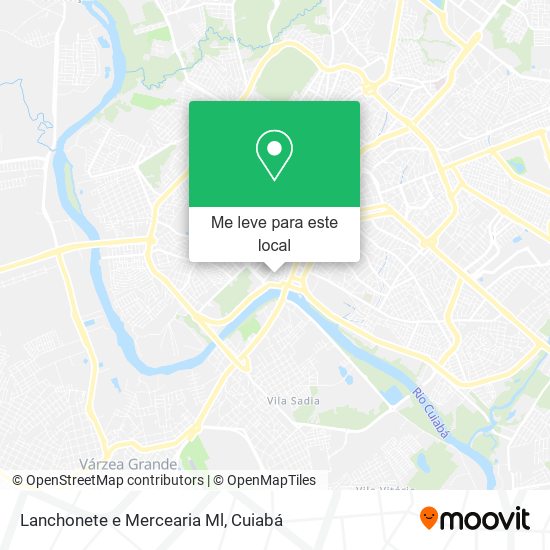 Lanchonete e Mercearia Ml mapa