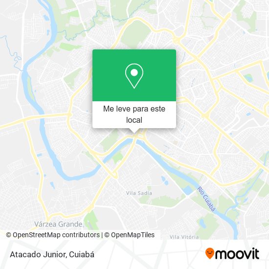Atacado Junior mapa
