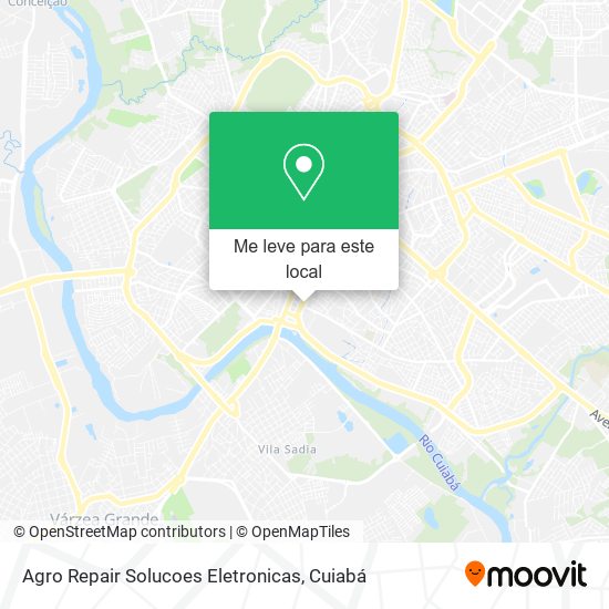 Agro Repair Solucoes Eletronicas mapa