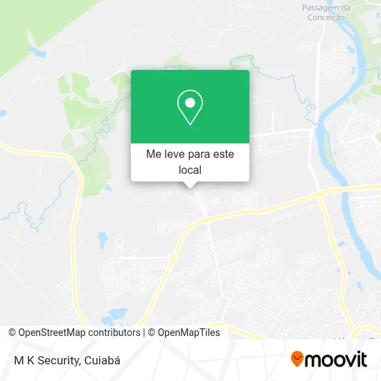M K Security mapa
