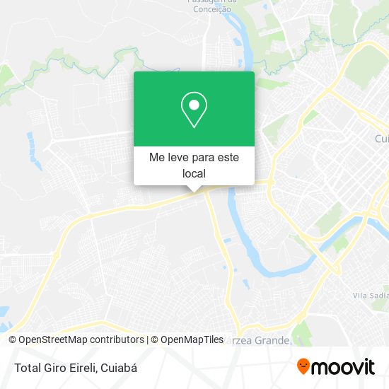 Total Giro Eireli mapa